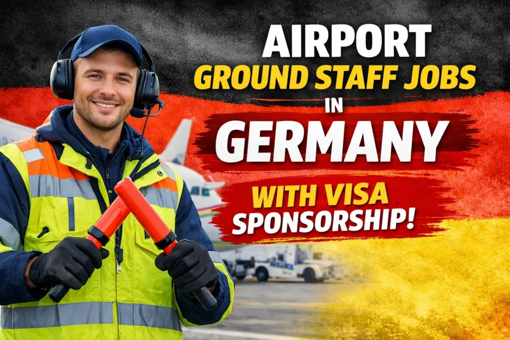 Airport Ground Staff Jobs in Germany with Visa Sponsorship 2026