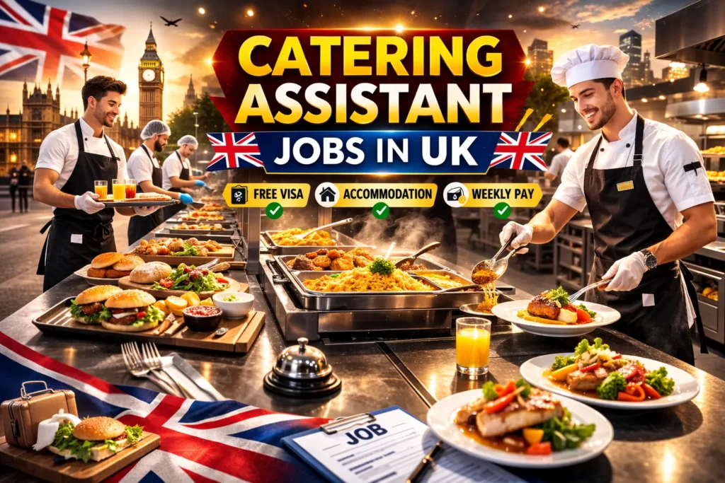 Catering Assistant Jobs in UK with Visa Sponsorship 2026