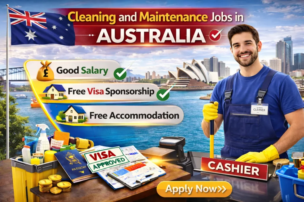 Cleaning and Maintenance Jobs in Australia 2026