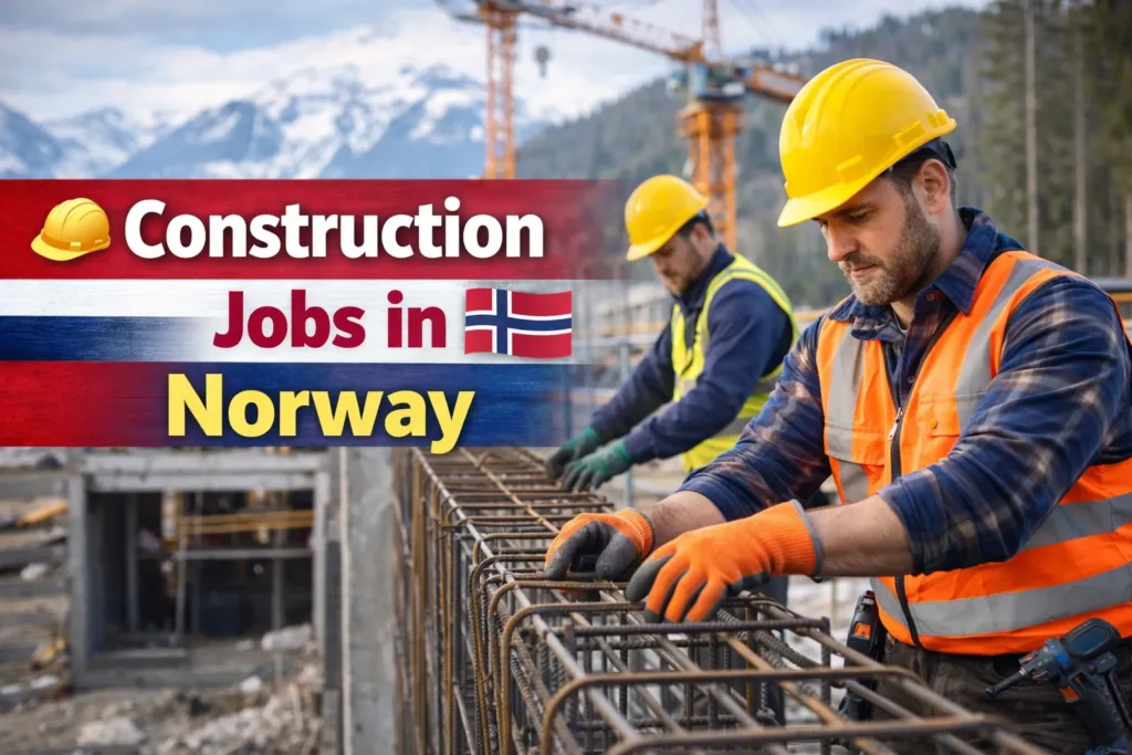 Construction Jobs in Norway with Visa Sponsorship 2026