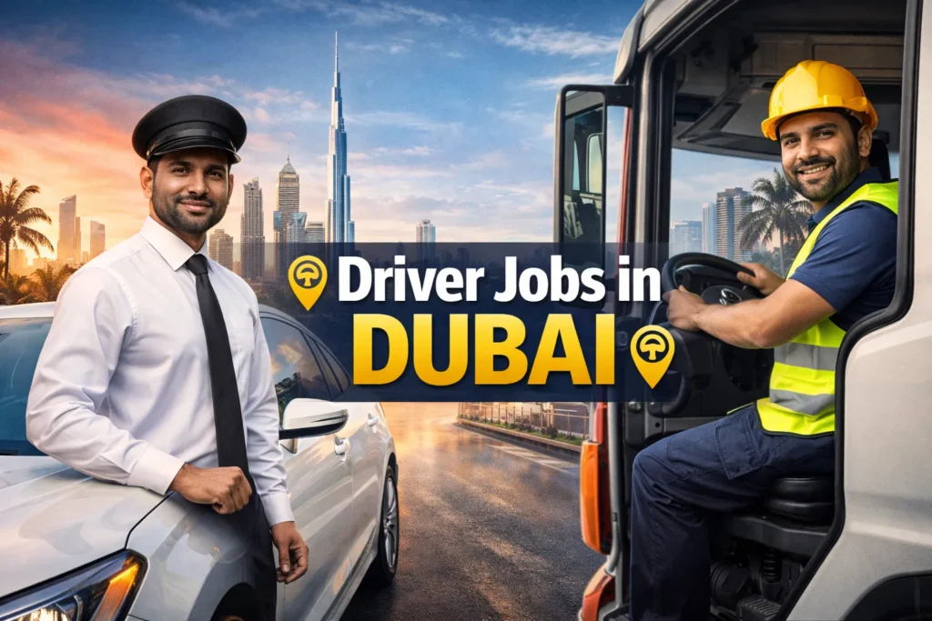 Driver Jobs in Dubai with Visa Sponsorship 2026