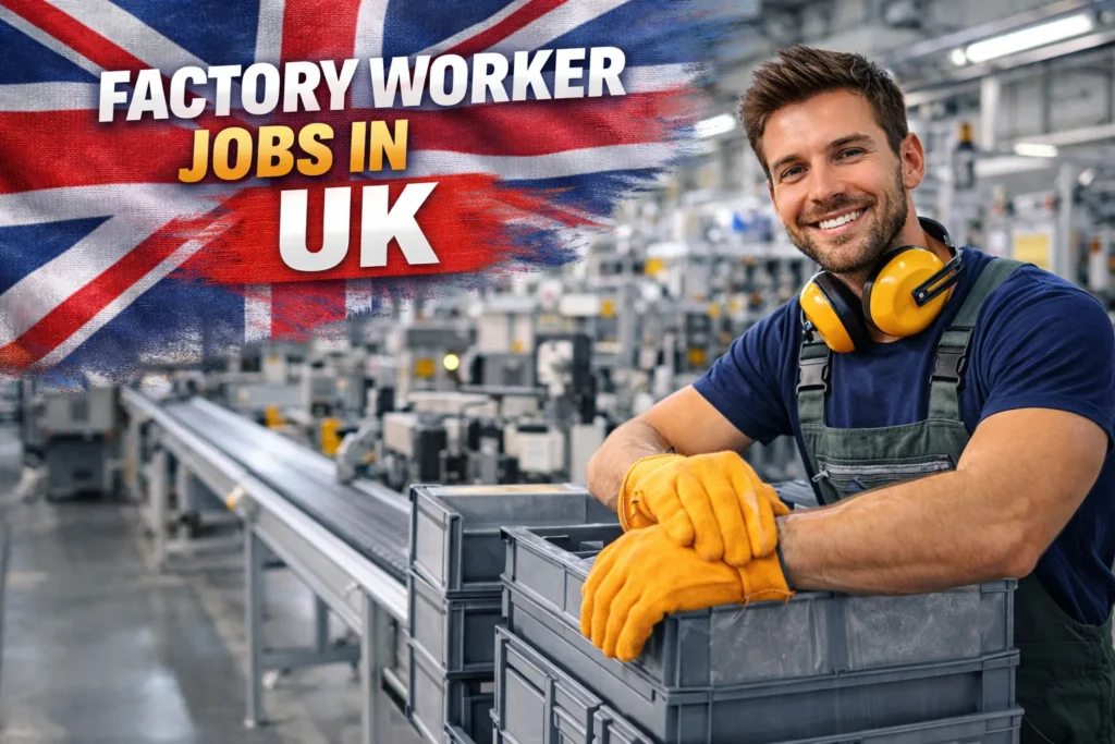 Factory Worker Jobs in UK with Visa Sponsorship 2026