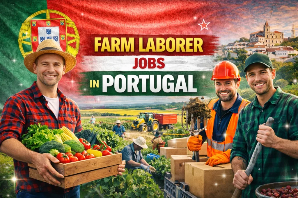 Farm Laborer Jobs in Portugal with Visa Sponsorship 2026