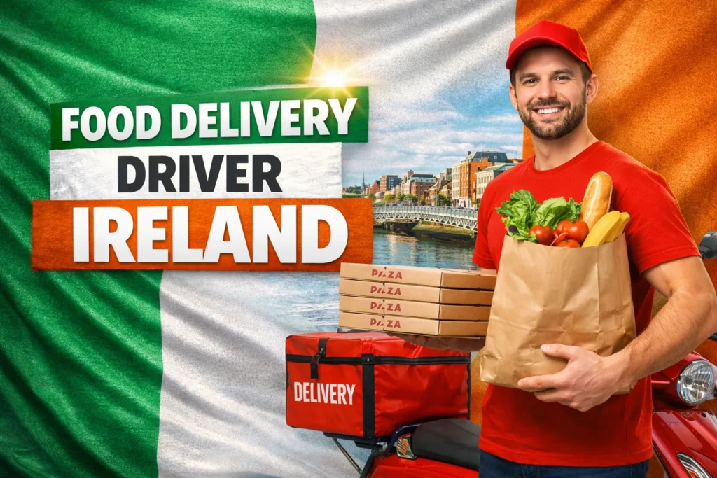 Food Delivery Driver Jobs in Ireland with Work Visa Sponsorship 2026