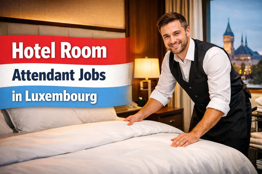 Hotel Room Attendant Jobs in Luxembourg with Visa Sponsorship 2026