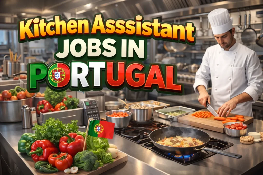Kitchen Assistant Jobs in Portugal with Visa Sponsorship 2026