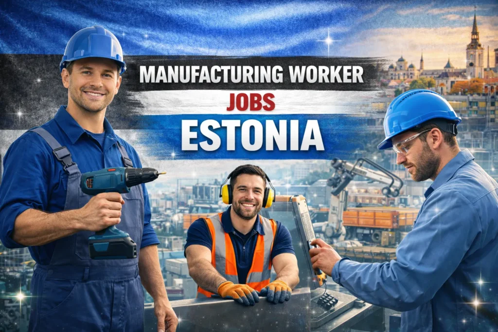 Manufacturing Worker Jobs in Estonia with Visa Sponsorship 2026