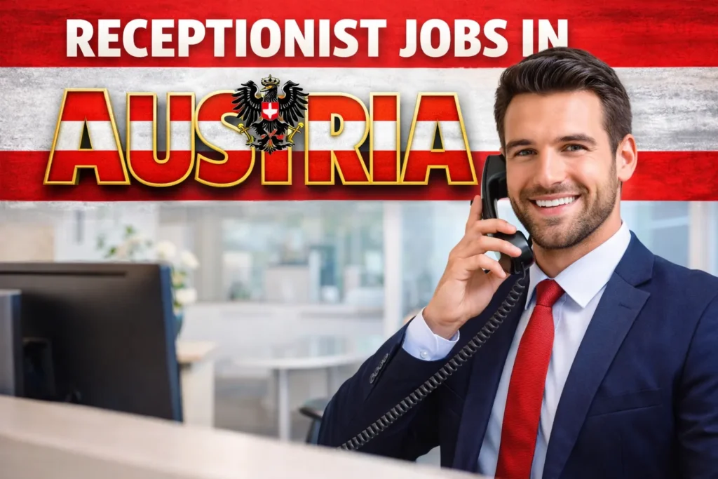 Receptionist Jobs in Austria with Visa Sponsorship 2026