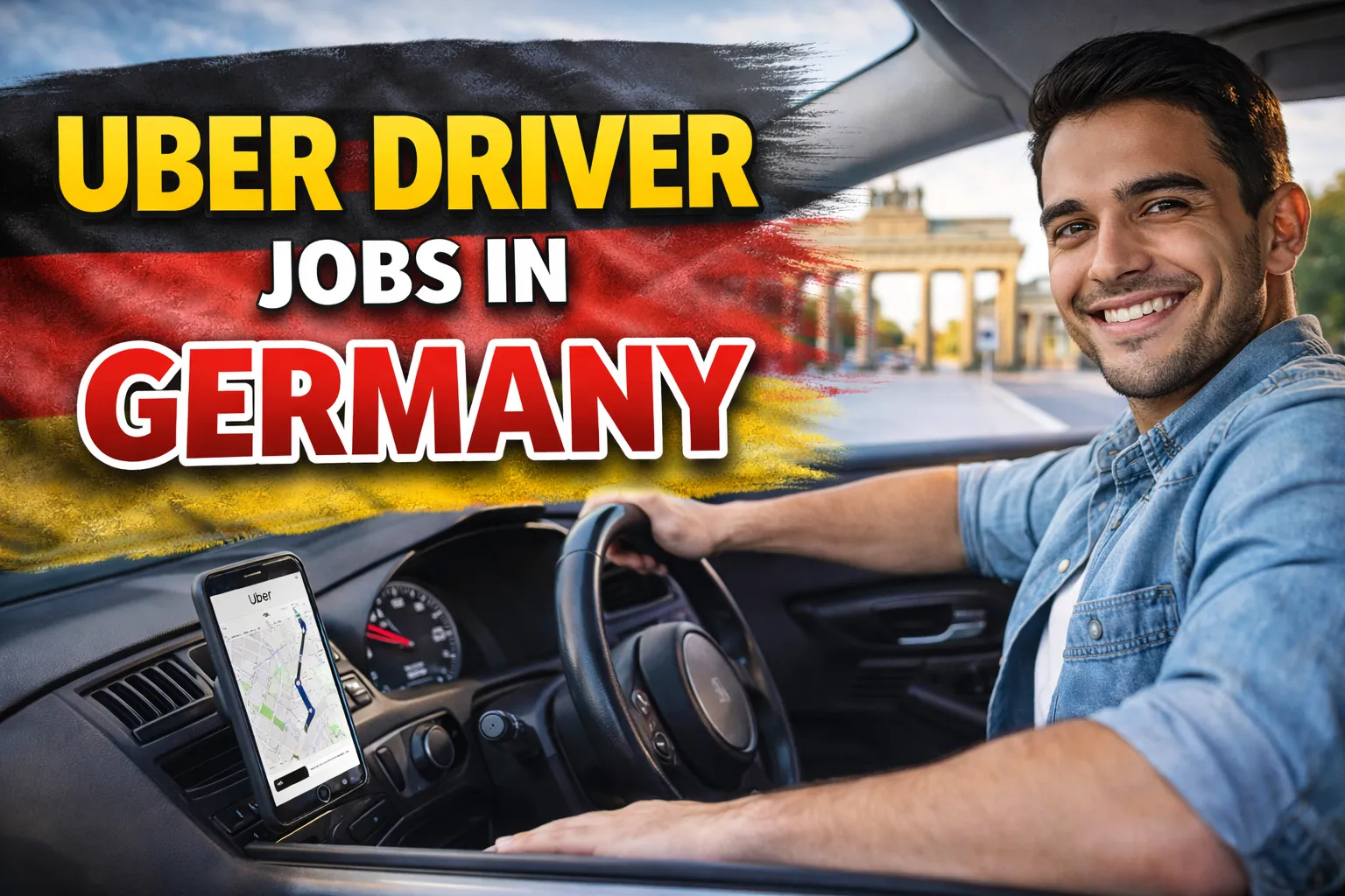 Uber Driver Jobs in Germany with Visa Sponsorship 2026