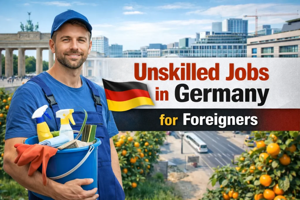 Unskilled Jobs in Germany for Foreigners with Visa Sponsorship 2026 