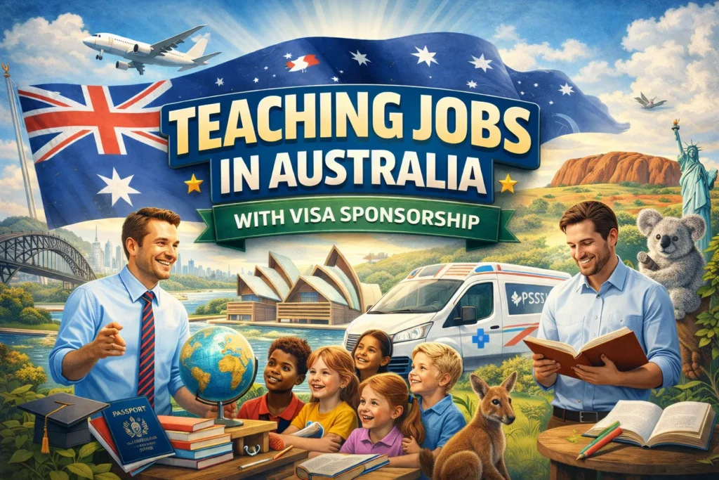 Teaching Jobs in Australia with Visa Sponsorship 2026