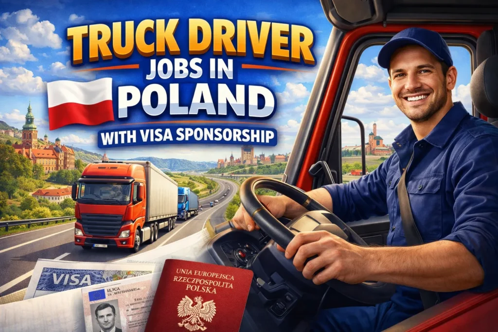 Truck Driver Jobs in Poland with Visa Sponsorship 2026