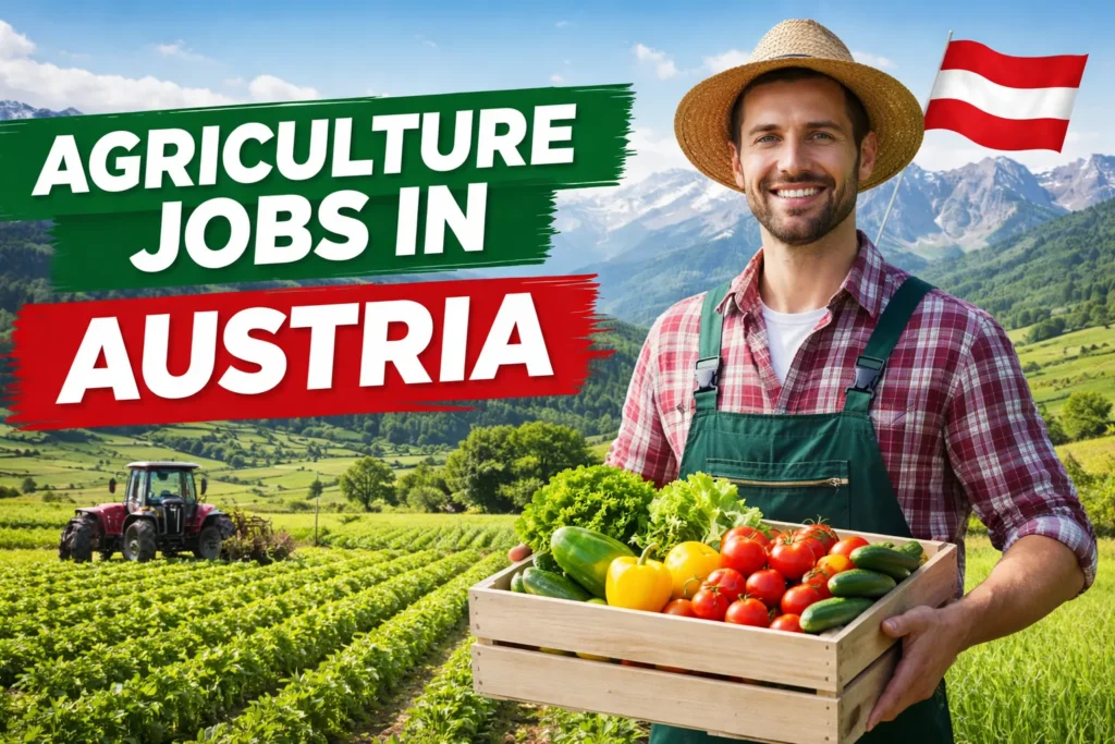 Agriculture Jobs in Austria For Foreigners with Visa Sponsorship 2026