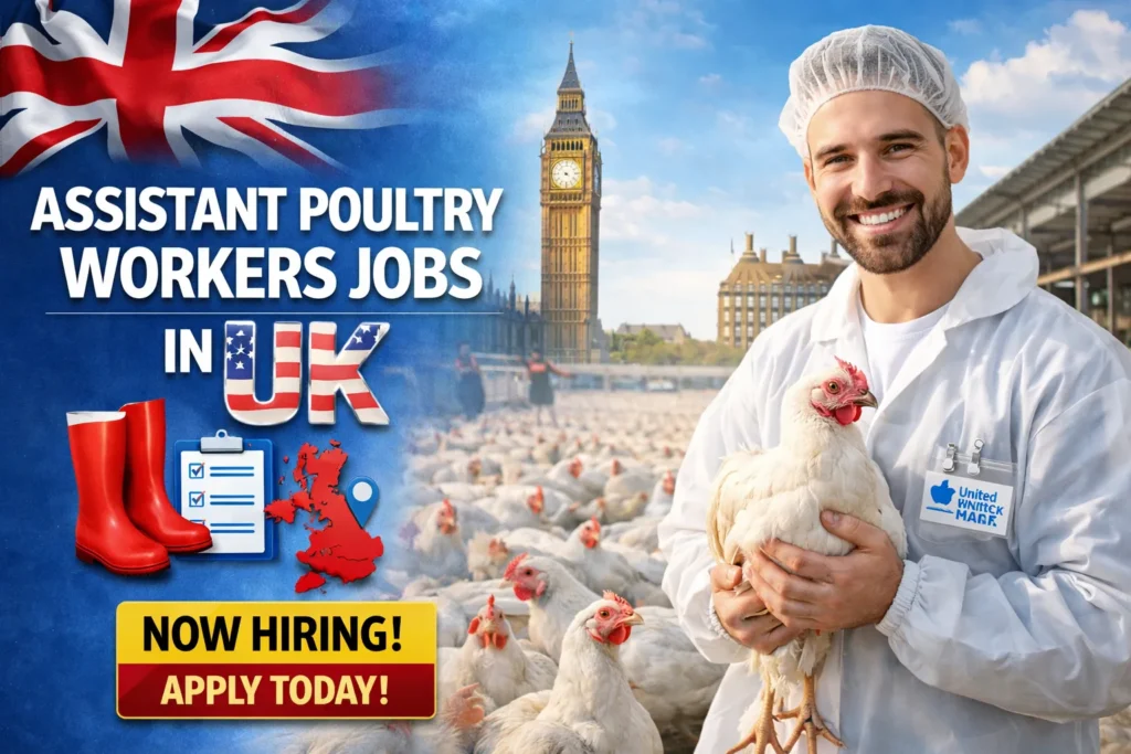 Assistant Poultry Workers Jobs in UK with Visa Sponsorship 2026