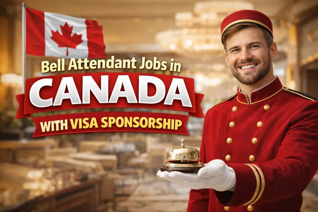 Bell Attendant Jobs in Canada with Visa Sponsorship 2026