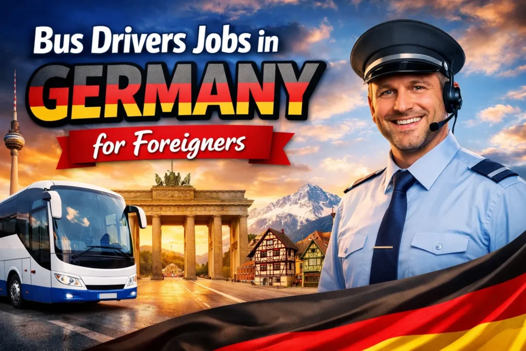 Bus Drivers Jobs in Germany for Foreigners with Visa Sponsorship 2026