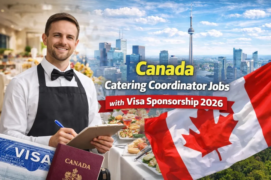 Canada Catering Coordinator Jobs with Visa Sponsorship 2026