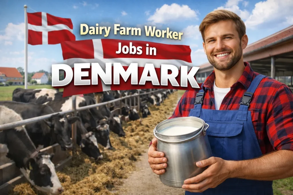Dairy Farm Worker Jobs in Denmark with Visa Sponsorship 2026