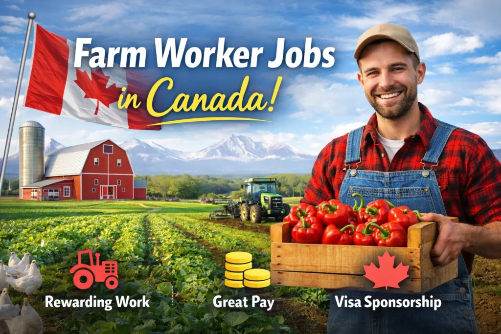 Farm Worker Jobs in Canada with Visa Sponsorship 2026