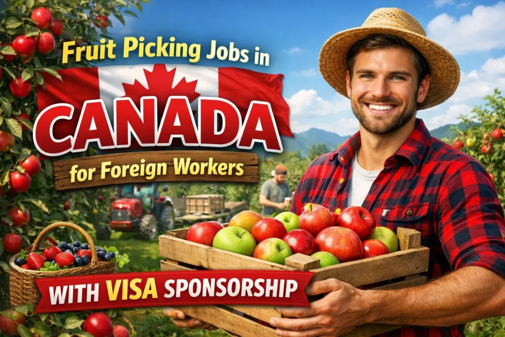 Fruit Picking Jobs in Canada for Foreign Workers with Visa Sponsorship 2026