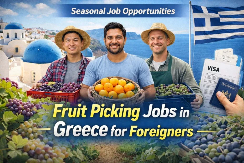 Fruit Picking Jobs in Greece for Foreigners with Visa Sponsorship 2026