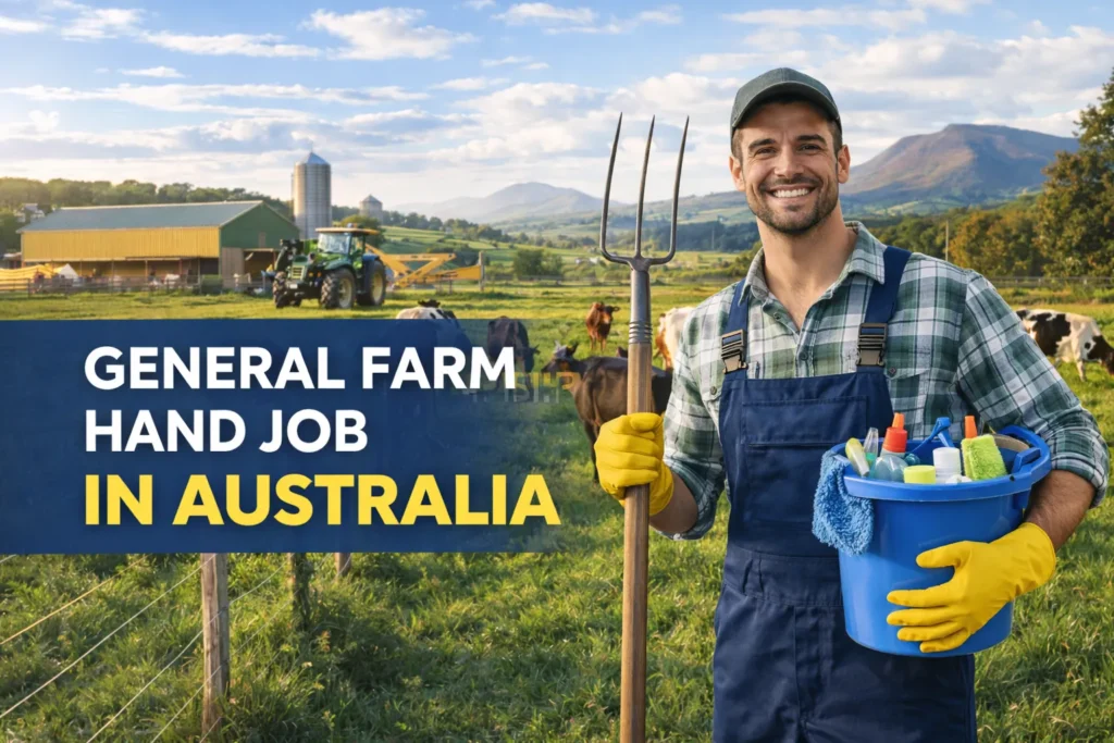 General Farm Hand Job in Australia with Visa Sponsorship 2026