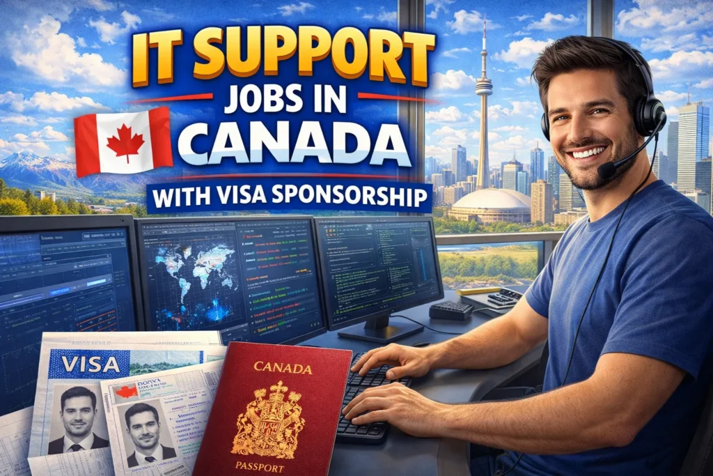IT Support Jobs in Canada with Visa Sponsorship 2026