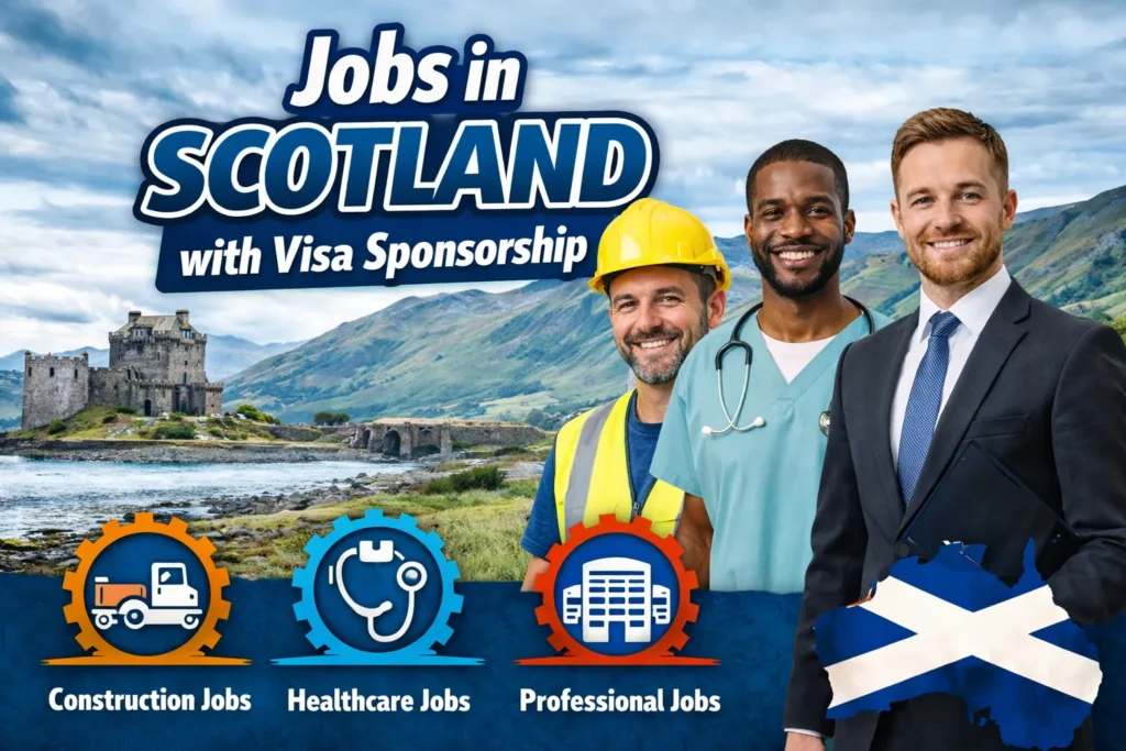 Jobs in Scotland with Visa Sponsorship 2026