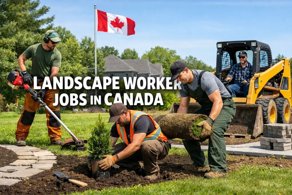 Landscape Worker Jobs in Canada with Visa Sponsorship 2026