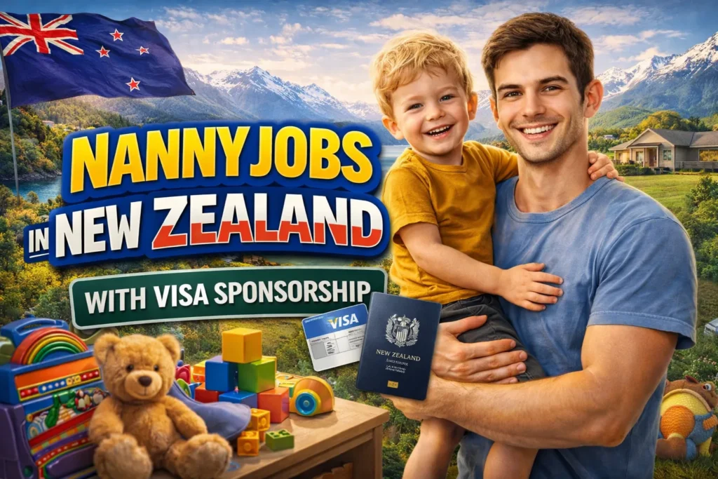 Nanny Jobs in New Zealand with Visa Sponsorship 2026