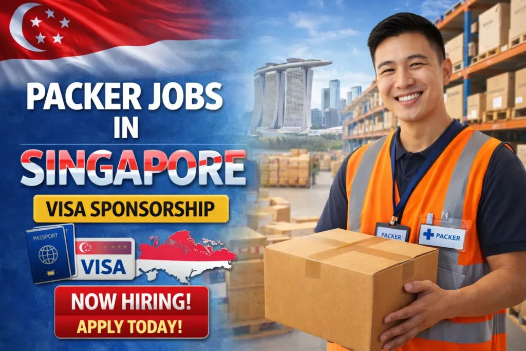 Packer Jobs in Singapore with Visa Sponsorship 2026