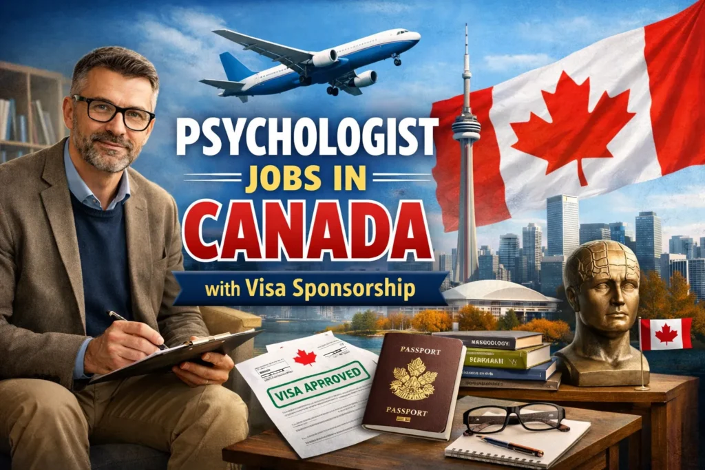 Psychologist Jobs in Canada with Visa Sponsorship 2026