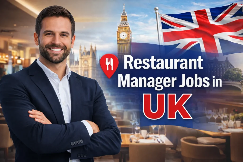Restaurant Manager Jobs in UK with Visa Sponsorship for Foreigners 2026