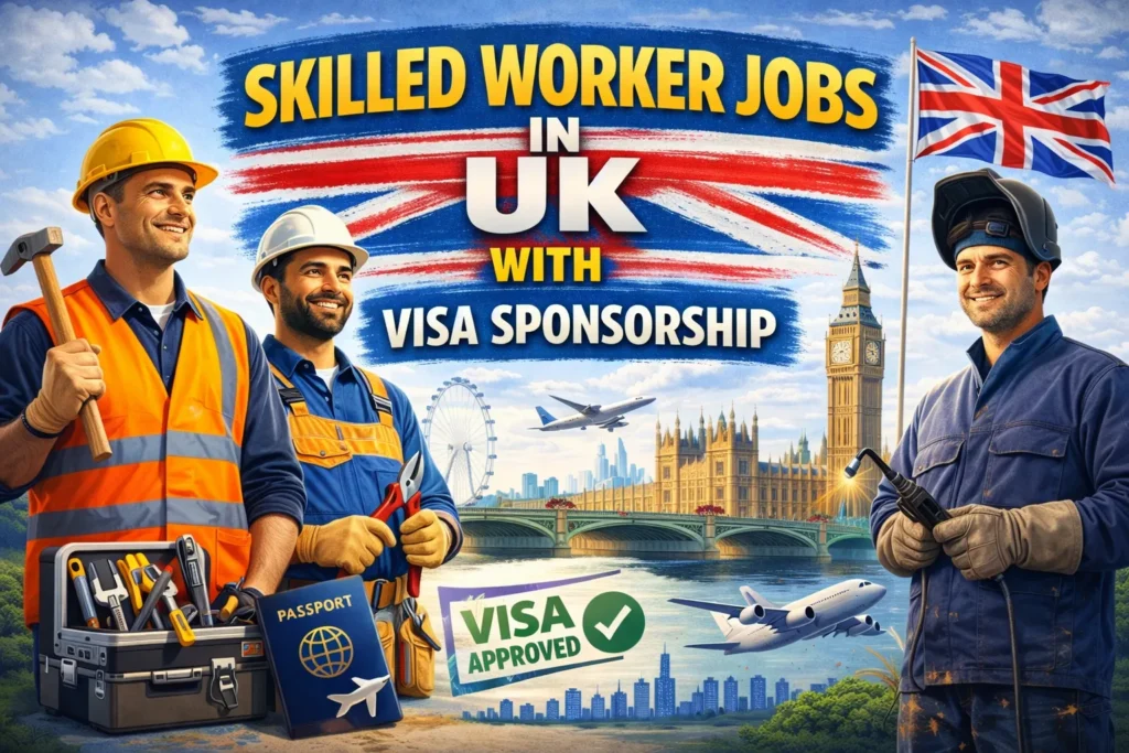 Skilled Worker Jobs in UK with Visa Sponsorship 2026