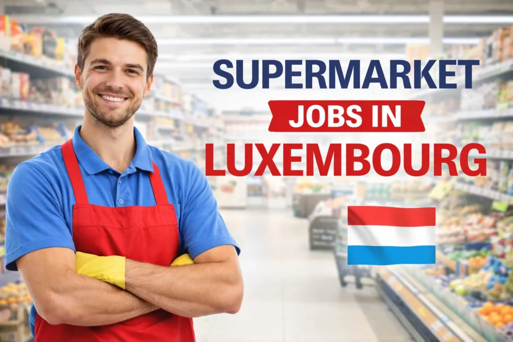 Supermarket Jobs in Luxembourg with Visa Sponsorship 2026