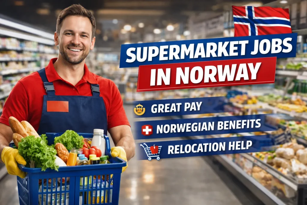 Supermarket Jobs in Norway with Visa Sponsorship 2026