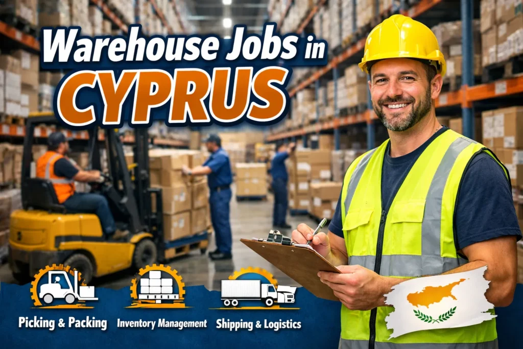 Warehouse Jobs in Cyprus with Visa Sponsorship 2026