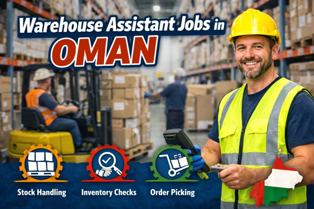 Warehouse Assistant Jobs in Oman with Visa Sponsorship 2026