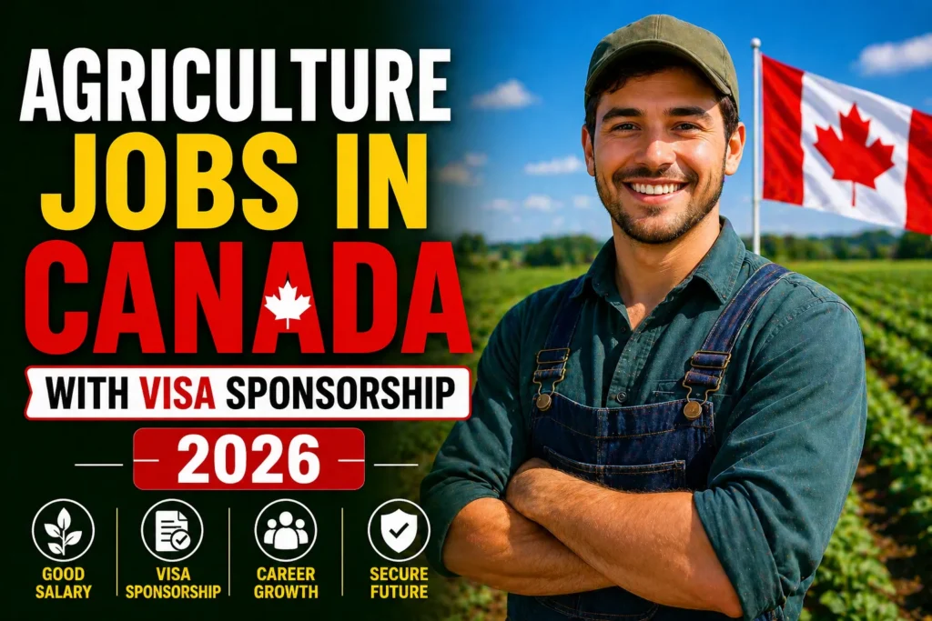 Agriculture Jobs in Canada with Visa Sponsorship 2026
