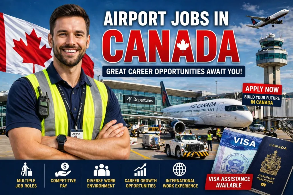 Airport Jobs in Canada with Visa Sponsorship 2026