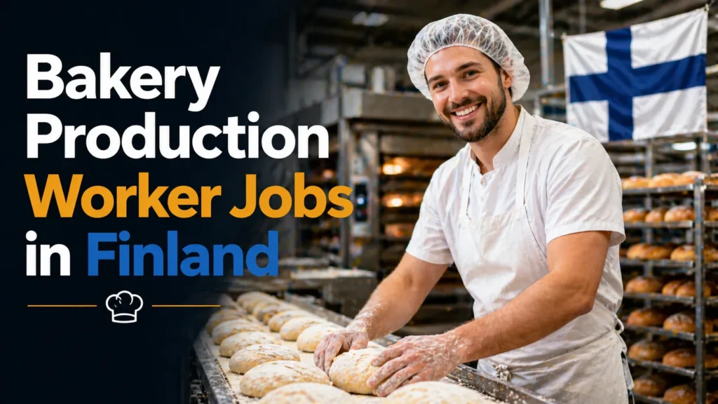 Bakery Production Worker Jobs in Finland with Visa Sponsorship 2026