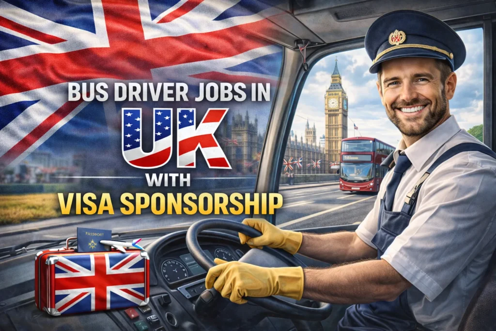 Bus Driver Jobs in UK with Visa Sponsorship 2026