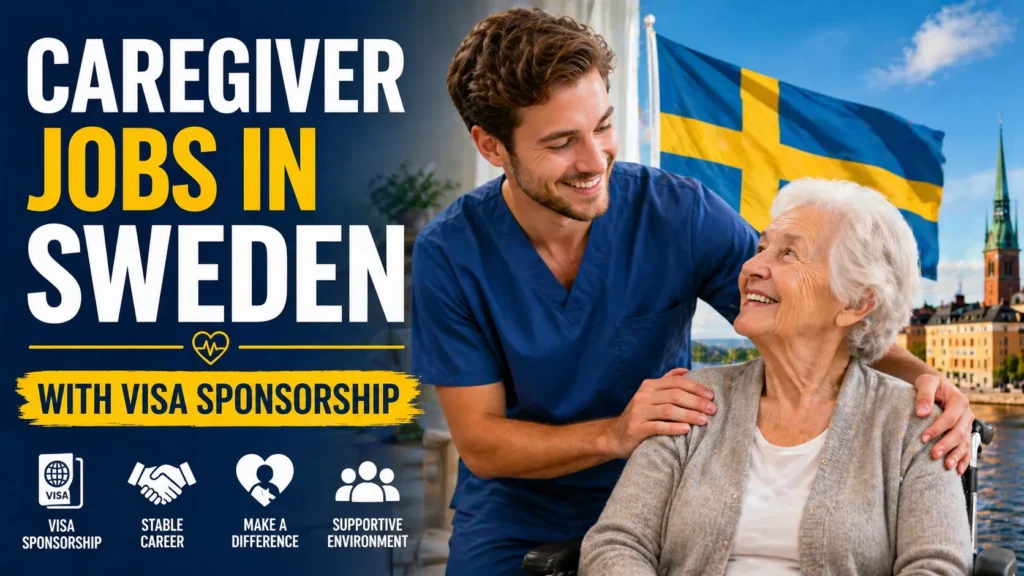 Caregiver Jobs in Sweden with Visa Sponsorship 2026