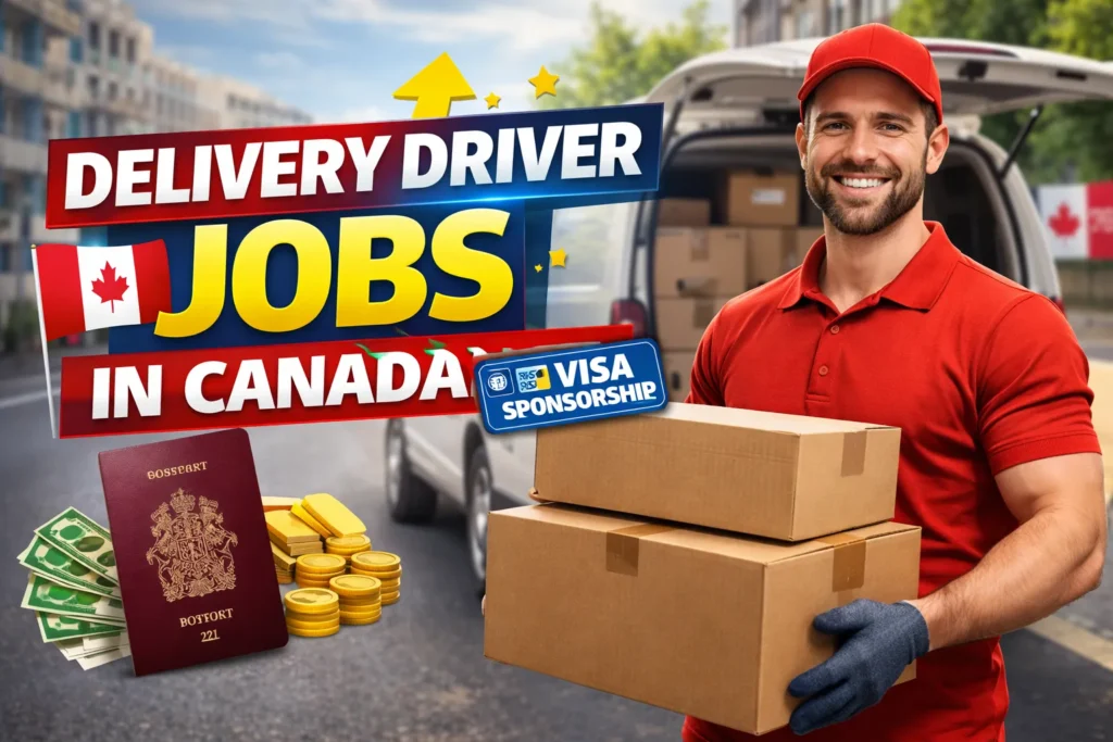 Delivery Driver Jobs in Canada with Visa Sponsorship 2026