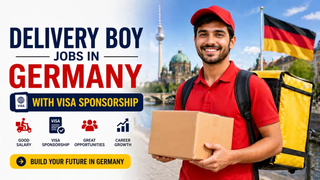 Delivery Boy Jobs in Germany with Visa Sponsorship 2026