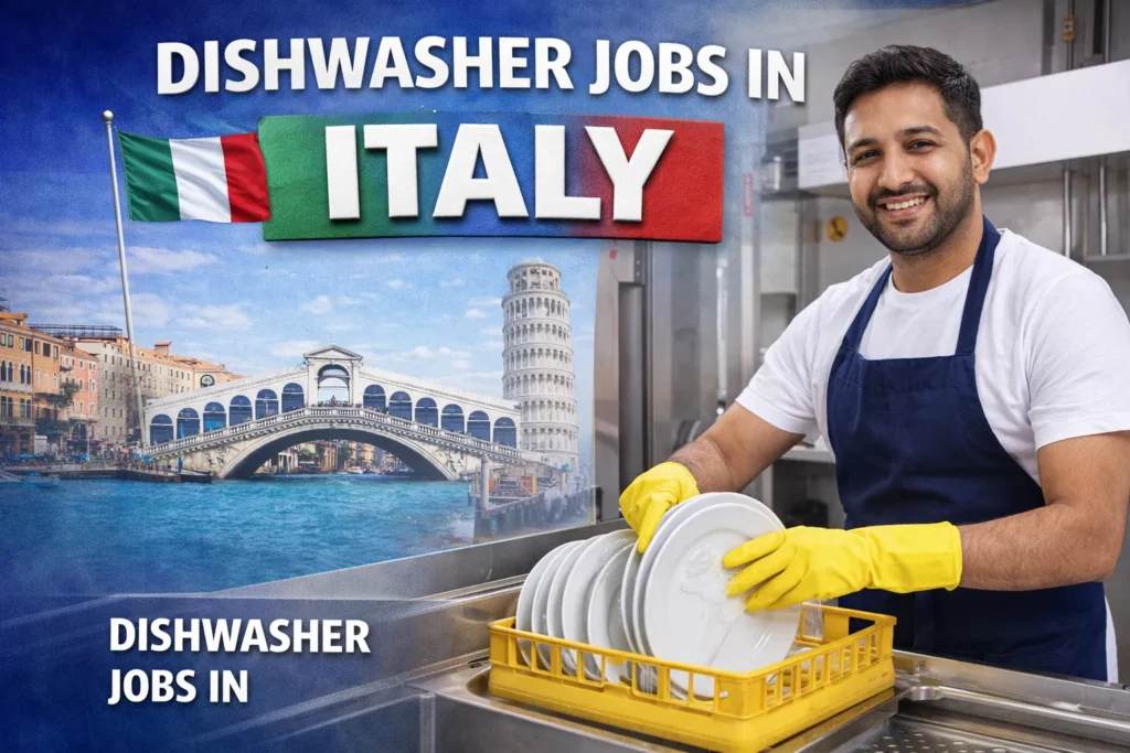 Dishwasher Jobs in Italy with Visa Sponsorship 2026