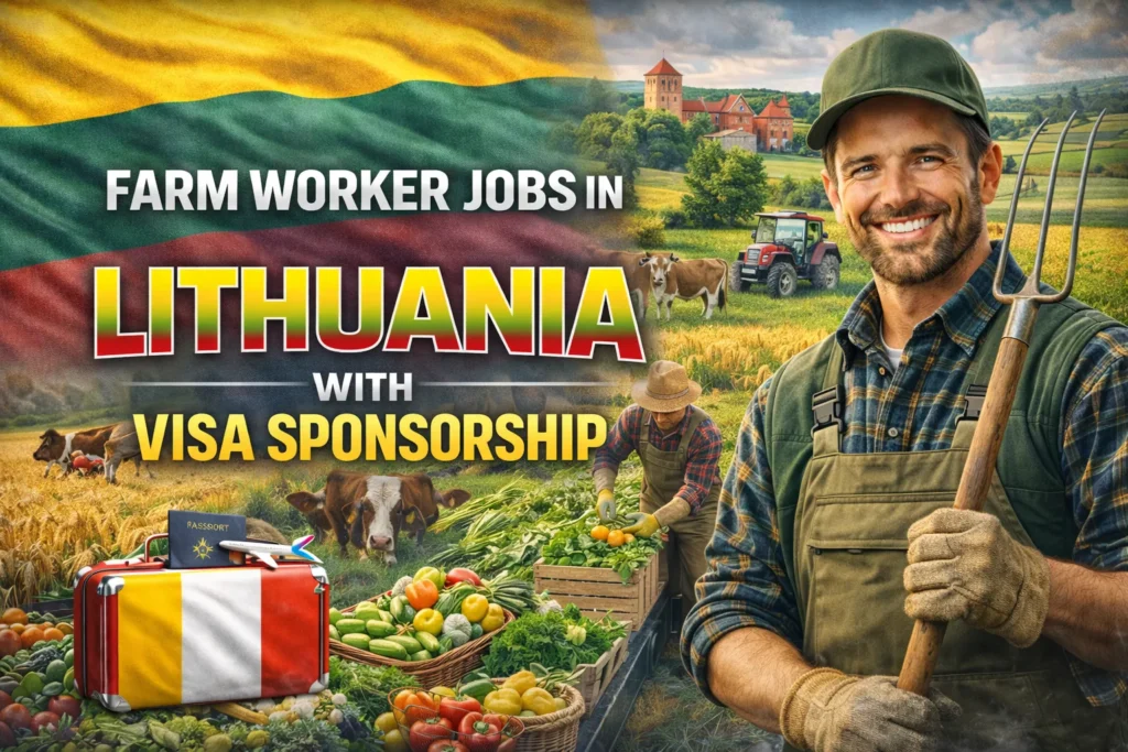 Farm Worker Jobs in Lithuania with Visa Sponsorship 2026
