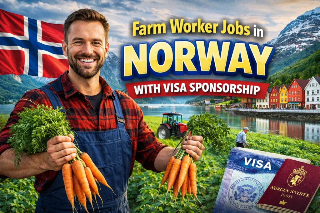 Farm Worker Jobs in Norway with Visa Sponsorship 2026