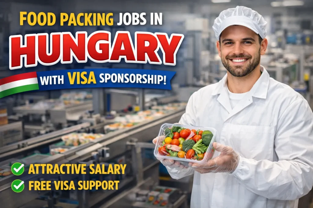 Food Packing Jobs in Hungary with Visa Sponsorship 2026