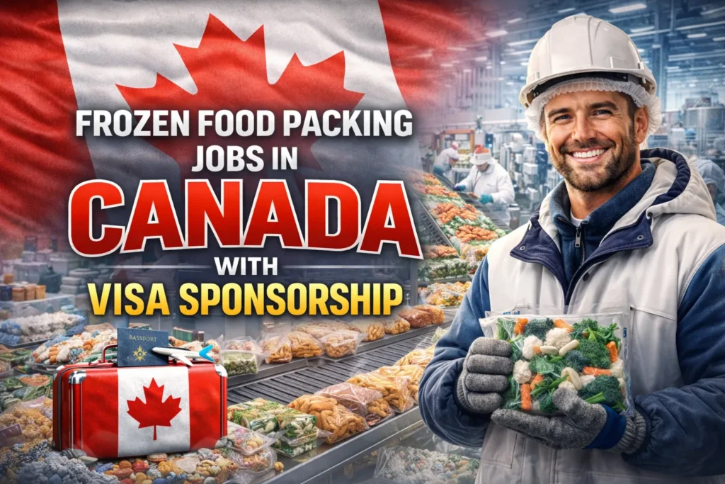 Frozen Food Packing Jobs in Canada with Visa Sponsorship 2026